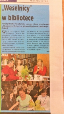 Biblioteka szkolna w pigułce - wrzesień