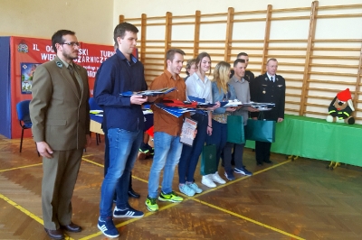 Etap powiatowy Ogólnopolskiego Turnieju Wiedzy Pożarniczej