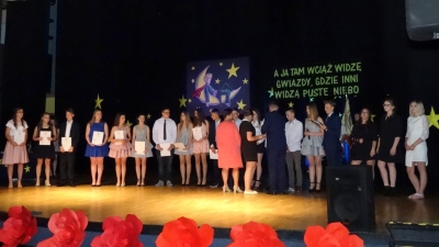 Gimnazjaliści pożegnali szkołę!