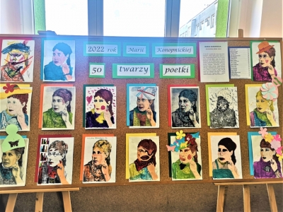 Konopnicka nieoczywista w bibliotece szkolnej