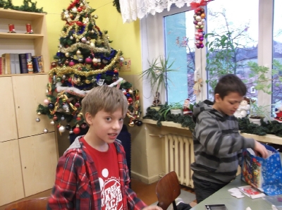 Mikołajki w klasie 4b