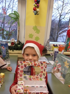 Mikołajki w klasie 4b