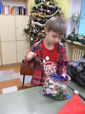 Mikołajki w klasie 4b