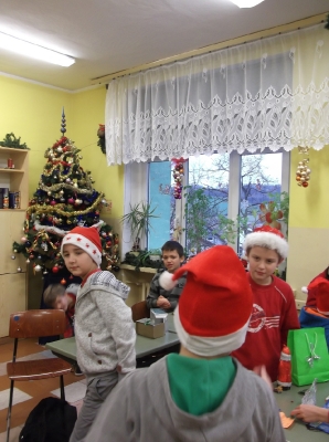 Mikołajki w klasie 4b