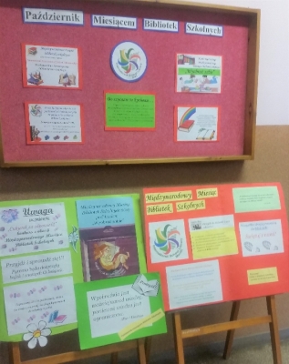 PAŹDZIERNIK MIESIĄCEM BIBLIOTEK SZKOLNYCH