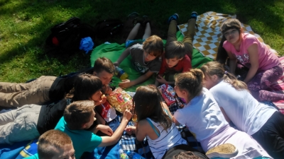 Piknik klasy 5a i 5b