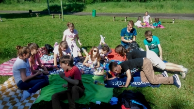 Piknik klasy 5a i 5b